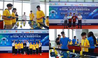 Robot Olympiad 2026: Hàng trăm đội thi tranh tài, nhiều trường học đạt thành tích cao