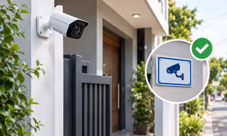 Lắp camera trước cửa nhà riêng không có biển cảnh báo có thể bị phạt đến 20 triệu đồng