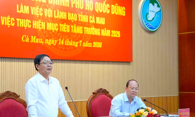Phó Thủ tướng: Cà Mau cần khai thác hiệu quả các dự án chiến lược 