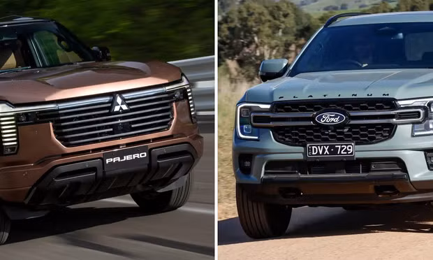 Mitsubishi Pajero đời mới chốt giá cao hơn Ford Everest