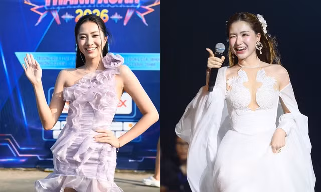 Hòa Minzy cùng Hoa hậu Hà Trúc Linh siêu thân thiết sau Concert Thanh Xuân