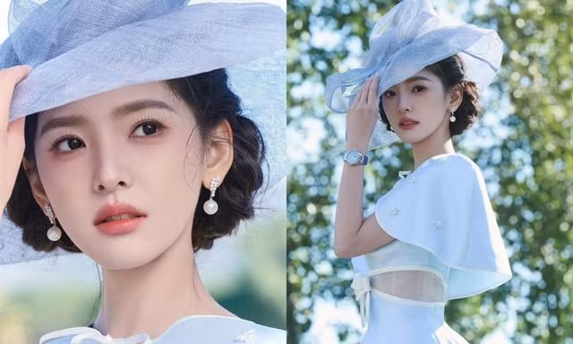 Bộ ảnh đậm chất tiểu thư của Chương Nhược Nam, xứng danh "tình đầu quốc dân"