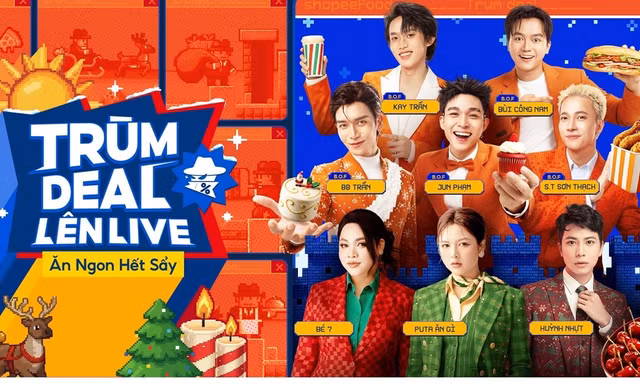 B.O.F tái xuất ShopeeFood Trùm Deal Lên Live 17.12 hứa hẹn khiến fan chao đảo vì cuộc hội ngộ