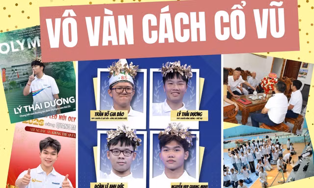 Từ những lời chúc đến màn đồng diễn cổ vũ, tất cả hướng về Chung kết năm Olympia 26