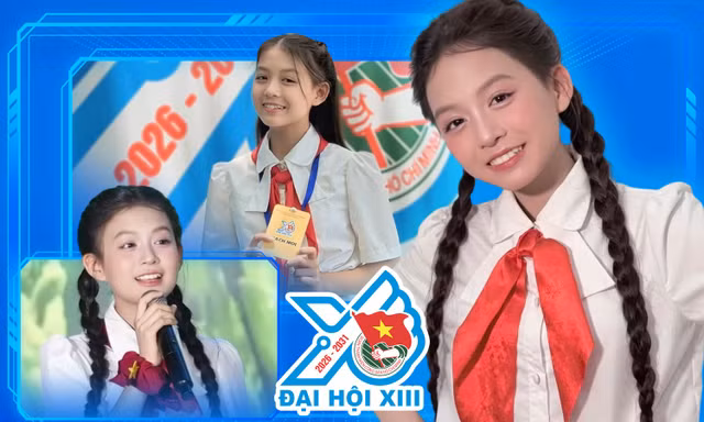 Ali Thục Phương: Thiếu nhi tiêu biểu tại Đại hội Đoàn toàn quốc lần thứ XIII 