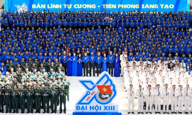 Khai mạc Đại hội Đoàn toàn quốc lần thứ XIII: Ngày hội lớn của tuổi trẻ Việt Nam