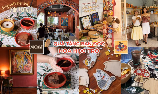 Quà tặng bạn đọc: Thưởng thức cacao ngọt lịm, tham gia workshop làm tranh mosaic