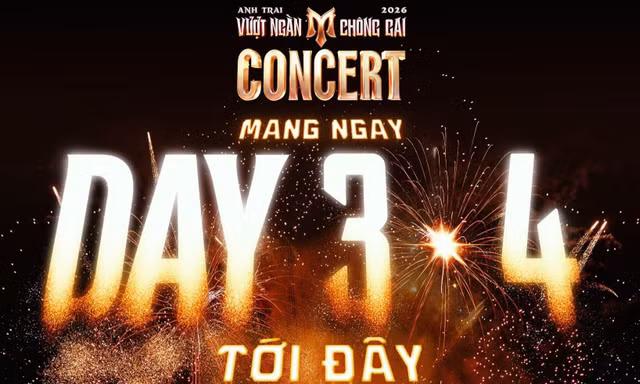 "Mang ngay D3-4 tới đây": Concert ATVNCG 2026 hẹn gặp Gai Con đầu tháng 12 tới