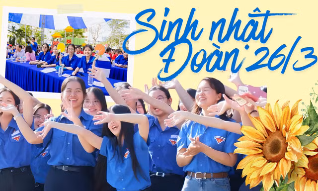 Hàng trăm ý tưởng sáng tạo mừng sinh nhật Đoàn