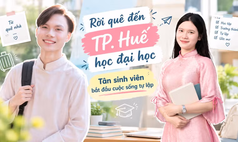 Rời quê đến TP. Huế học đại học: Tân sinh viên bắt đầu cuộc sống tự lập
