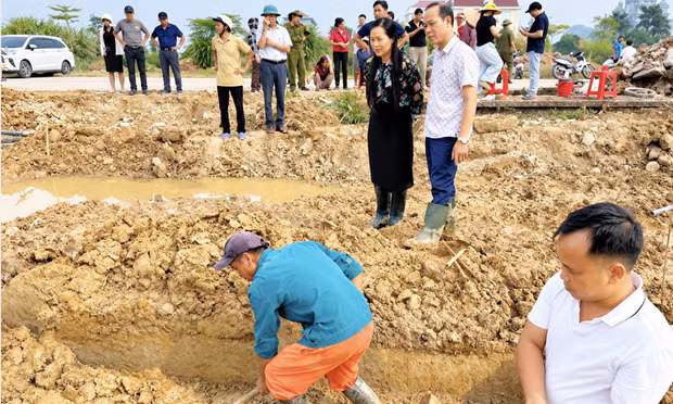 Phát hiện cổ vật thời Trần khi đào móng nhà ở Ninh Bình