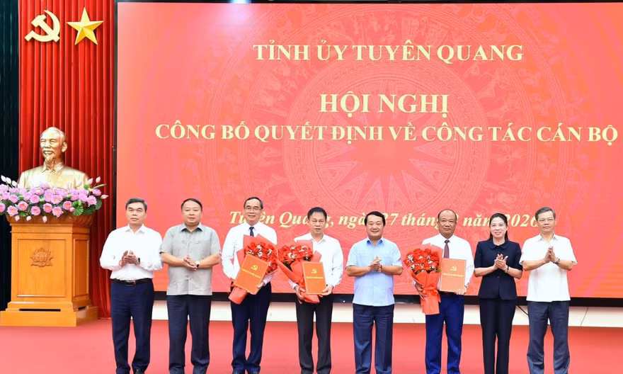 Ban Bí thư chỉ định ba nhân sự tại Tuyên Quang