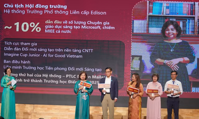 Vinh danh 36 trường học điển hình và hơn 4.300 chuyên gia giáo dục sáng tạo