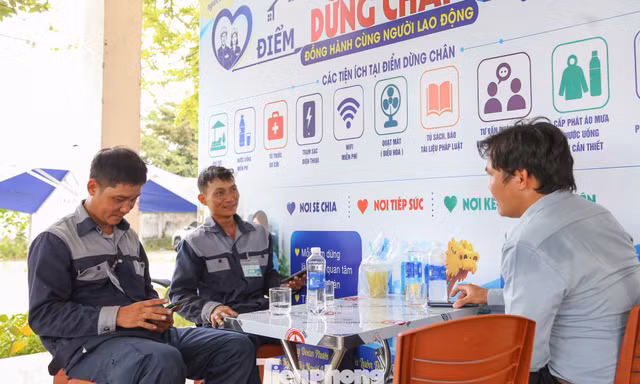 Điểm dừng chân ‘0 đồng’ của công nhân, người lao động Đà Nẵng