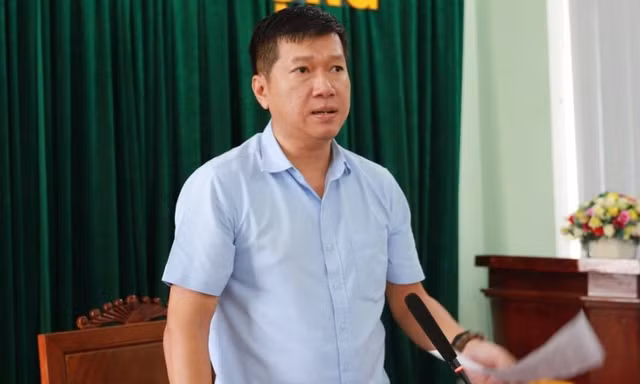 Giám đốc Sở Xây dựng tỉnh Gia Lai Nguyễn Trường Sơn.
