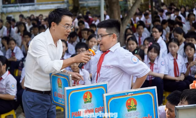 Gần 1.500 học sinh Huế học kỹ năng phòng chống ma túy, bạo lực học đường