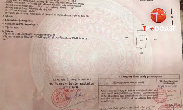 Đất thực tế khác sổ đỏ, cấp đổi theo quy định nào?