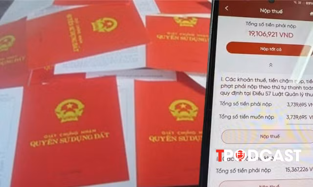 Đã chuyển nhượng đất vẫn báo nợ thuế trên eTax Mobile, người dân cần làm gì?