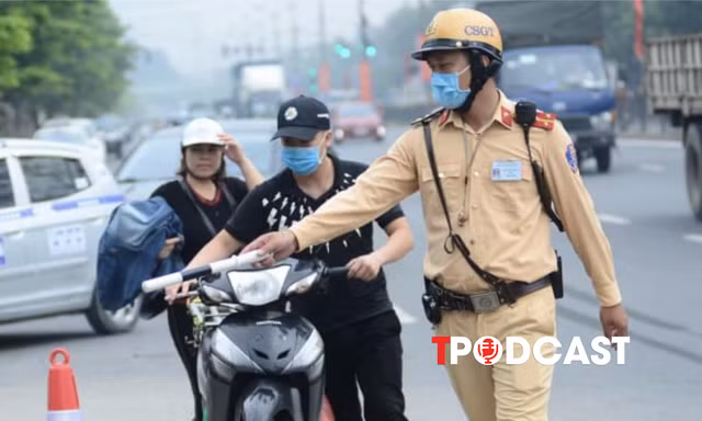 Đề xuất cảnh sát được xử phạt tại chỗ tới 7,5 triệu, gấp 15 lần hiện nay