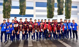 Đội tuyển U23 Việt Nam có mặt tại Nagoya, sẵn sàng cho Asiad 20