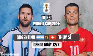 Nhận định Argentina vs Thụy Sĩ, 08h00 ngày 12/7: 2 trường phái, 1 mục tiêu 