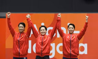 Màn ăn mừng bùng nổ của các nhà vô địch Asiad 20