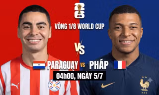 Nhận định Paraguay vs Pháp, 04h00 ngày 5/7: Gặp Mbappe, Paraguay sẽ phải ‘quay xe’