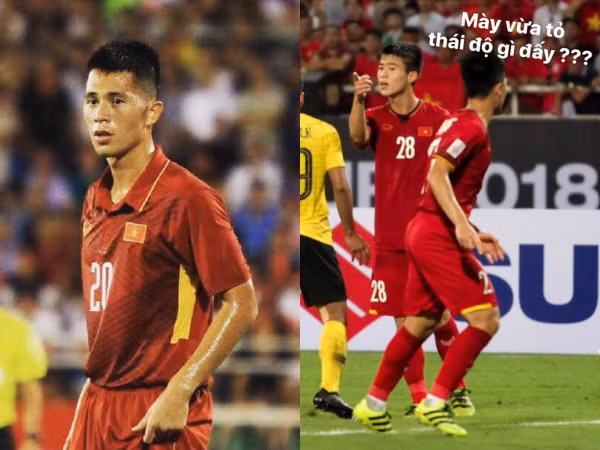 Hậu bóng đá: Duy Mạnh bị fan soi biểu cảm "đanh đá", Đình Trọng bị "troll" vì sơ-vin suốt trận đấu