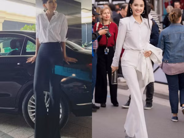 H'Hen Niê - Nhã Phương dùng chung một chiêu để "chân dài như được photoshop"