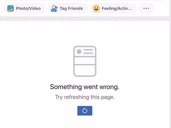 News Feed của Facebook bị lỗi, người dùng ra sức ca thán