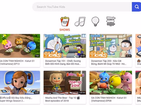 YouTube ra mắt trang web dành riêng cho trẻ em