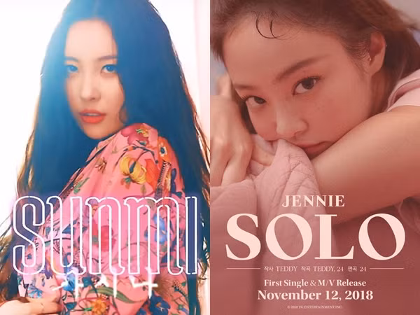 Vũ đạo của "SOLO" (Jennie) khớp với "Gashina" (Sunmi) đến không tưởng