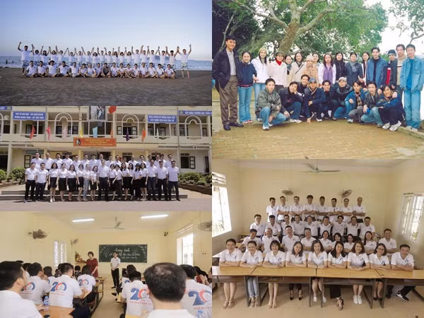 Ra trường 20 năm, đi họp lớp vẫn gần đủ sĩ số