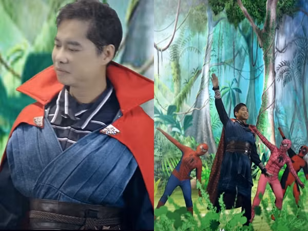 Khán giả bất ngờ trước hình ảnh "anh ba" Ngọc Sơn hoá Doctor Strange hội ngộ anh hùng nhà Marvel