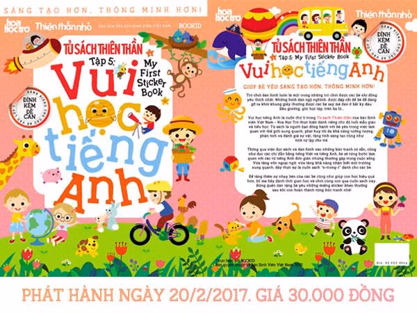 “Tủ Sách Thiên Thần” ra mắt ấn phẩm thứ 5: Vui học tiếng Anh