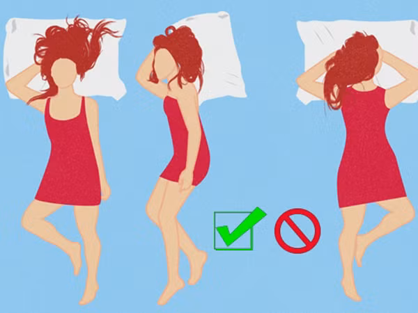Nên nằm nghiêng hay nằm ngửa khi ngủ?