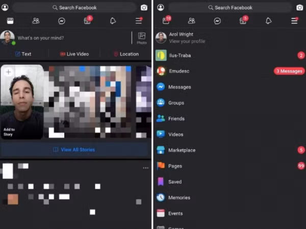 Đây là cách bạn có thể sử dụng chế độ ban đêm (Dark Mode) trên Facebook
