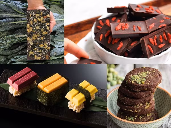 Wasabi, sushi, pizza và những phiên bản chocolate kỳ lạ