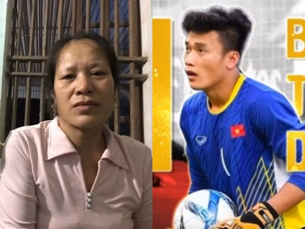 Thủ môn Bùi Tiến Dũng qua lời mẹ kể: Nấu cám lợn, rửa chén giỏi, ế và yêu con nít