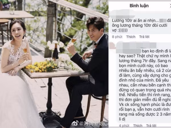 "Lương 10 triệu có nên lấy vợ?": Câu hỏi gây tranh cãi nhất MXH những ngày này!