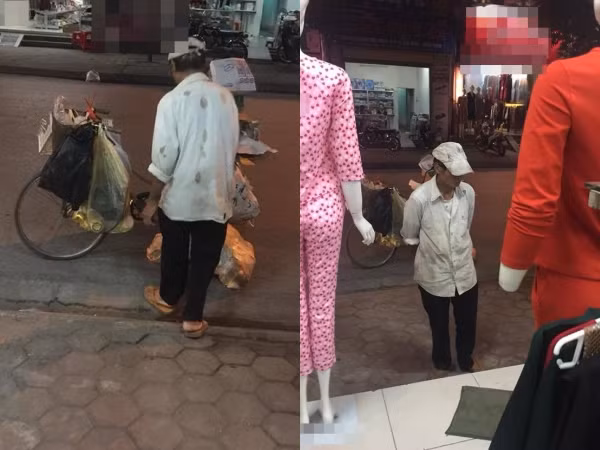 Người đàn ông đứng trước cửa hàng quần áo nữ và câu chuyện phía sau khiến người đọc nghẹn ngào