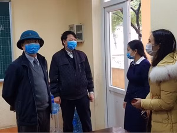 Vĩnh Phúc theo dõi sát sức khỏe 41 học sinh trường THPT Võ Thị Sáu