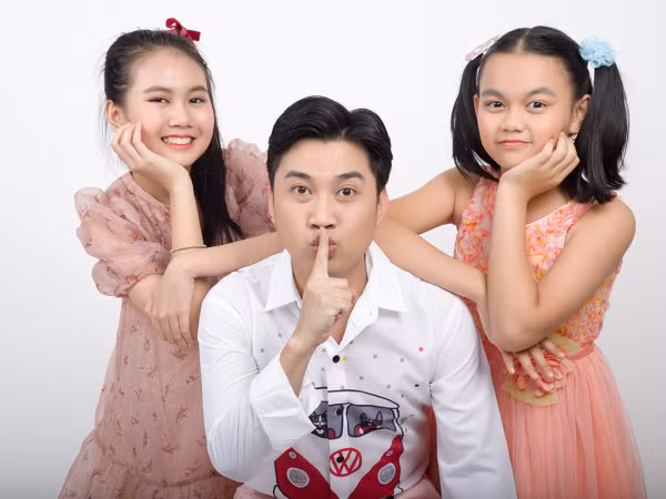 Don Nguyễn tung hứng cùng hai giọng ca nhí Bảo An – Bào Ngư trong bộ ảnh mới