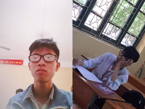 Sự thật về đôi mắt "ngụy trang" xuất sắc của nam sinh dùng để "qua mắt" giáo viên