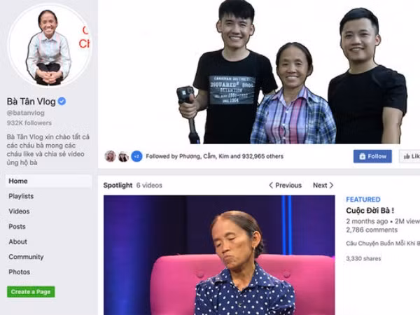 Xuất hiện nhiều tài khoản Facebook giả mạo Bà Tân Vlog để bán hàng online