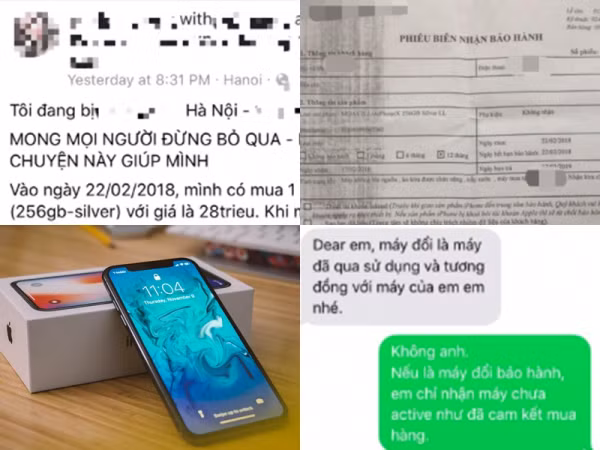 iPhone X mua mới bị lỗi main và câu trả lời từ cửa hàng: Khách "không đổi máy cũ thì... chịu"!