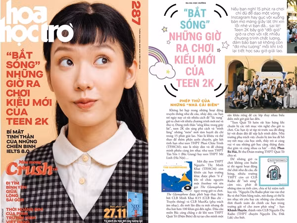 Hoa Học Trò 1287: "Bắt sóng" những giờ ra chơi "kiểu mới" của teen 2K