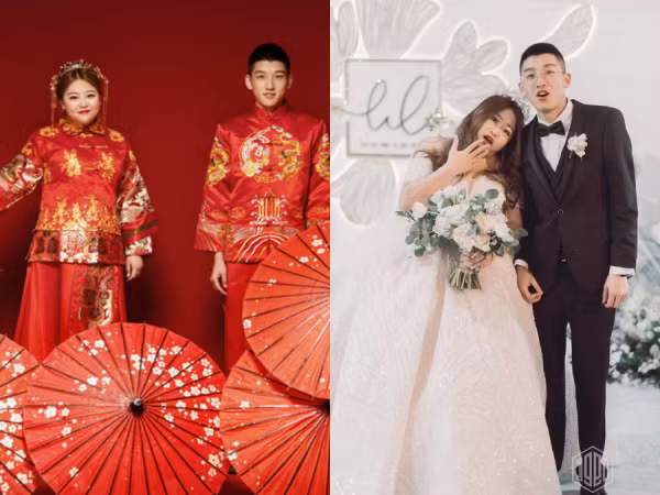 Ngôn tình có thật của cặp đũa lệch: "Mập lên rồi, em kẹt ở tim anh, không ra được nữa"