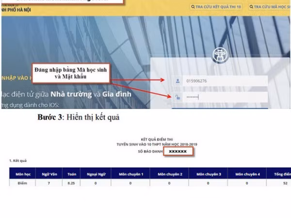 Hà Nội: Sở GD&ĐT công bố điểm thi lớp 10 THPT 2018