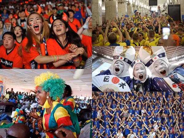 1001 cung bậc cảm xúc của fan bóng đá trong mùa World Cup 2018
